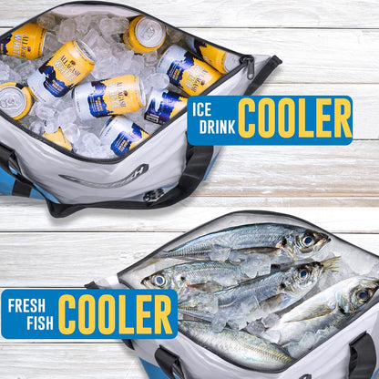 Insulated Fish Cooler Bag, Fish Kill Bag for Caught Fish