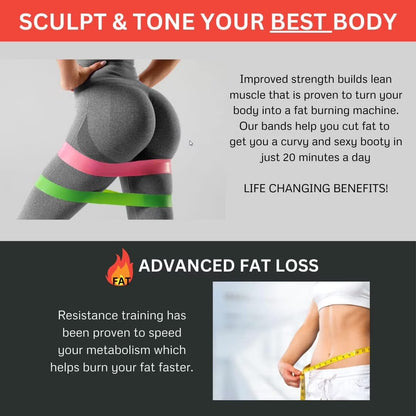 Minzimin Ankle Resistance Bands with Cuffs, Home Gym Workout Equipment, Lifting Glute Butt Exercise Equipment for Women, Ankle Weights Fitness Band Set