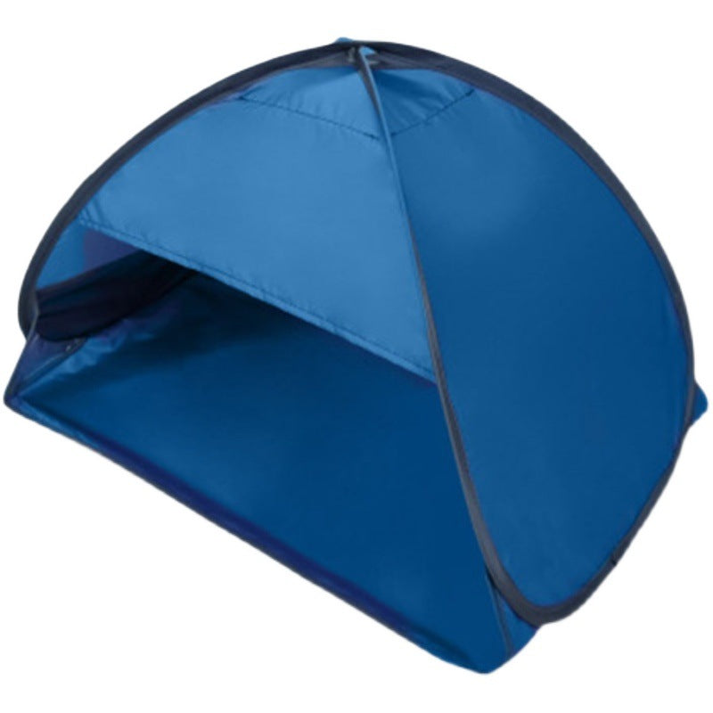 Mini Portable Beach Shade Awning Head Pop-Up Mobile Windproof Beach Sun Shade Camp Tent
