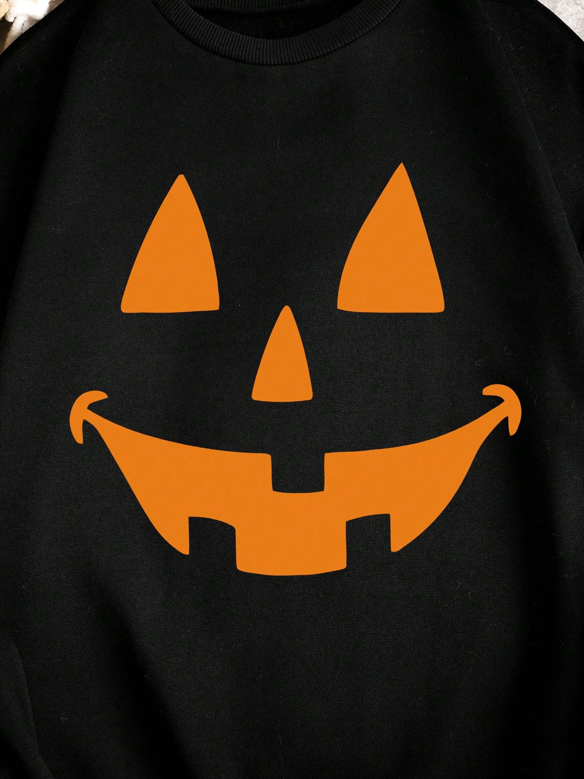 SHEIN Ezwear Halloween Print Sweatshirt
