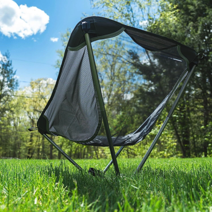 Ultralight Camping Chair 780g – Foldable Aluminum Mesh Chair