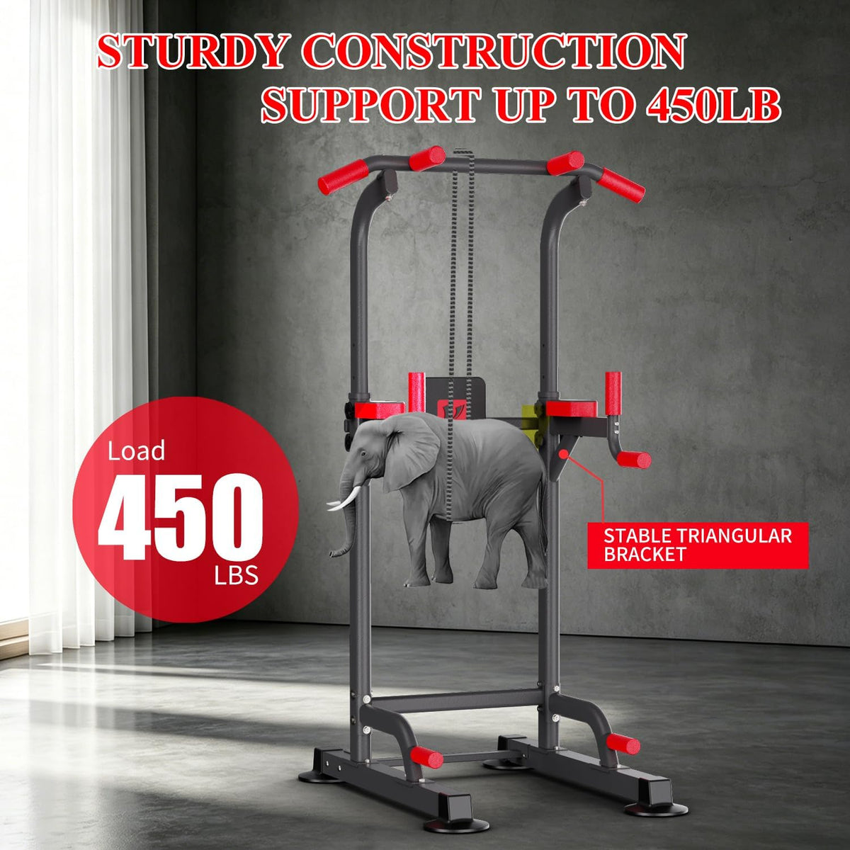 Power Tower Pull up Bar Station for Home Gym Fitness Equipment