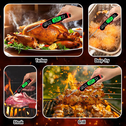 Meat Thermometer Digital, Instant Read Digital Meat Thermometer