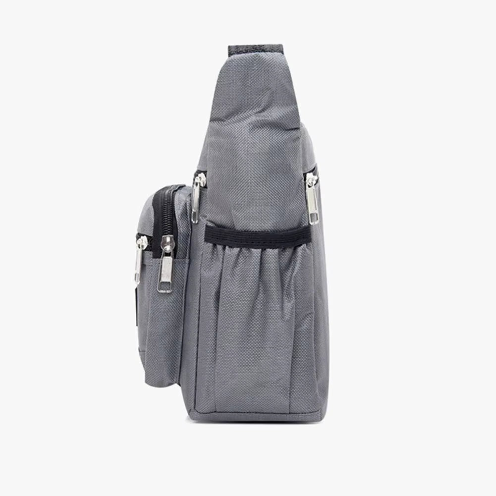 Mens Crossbody Bag Single Shoulder Bags Big Capacity Multi-Pockets Storage Bag Fashion Handbag Business Crossbody Bags