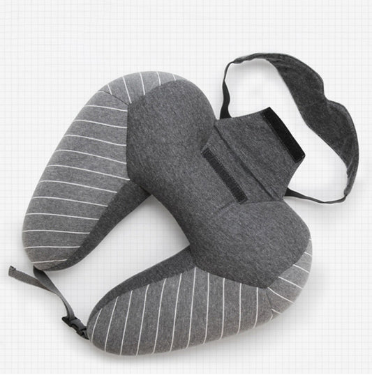 Travel Pillow Foam Particle Pillow U-Shapedcervical Neck Pillow Lumbar Pillow