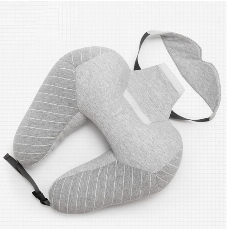 Travel Pillow Foam Particle Pillow U-Shapedcervical Neck Pillow Lumbar Pillow