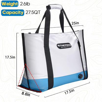 Insulated Fish Cooler Bag, Fish Kill Bag for Caught Fish